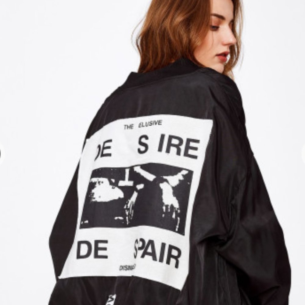Oversized Bomber Jacket